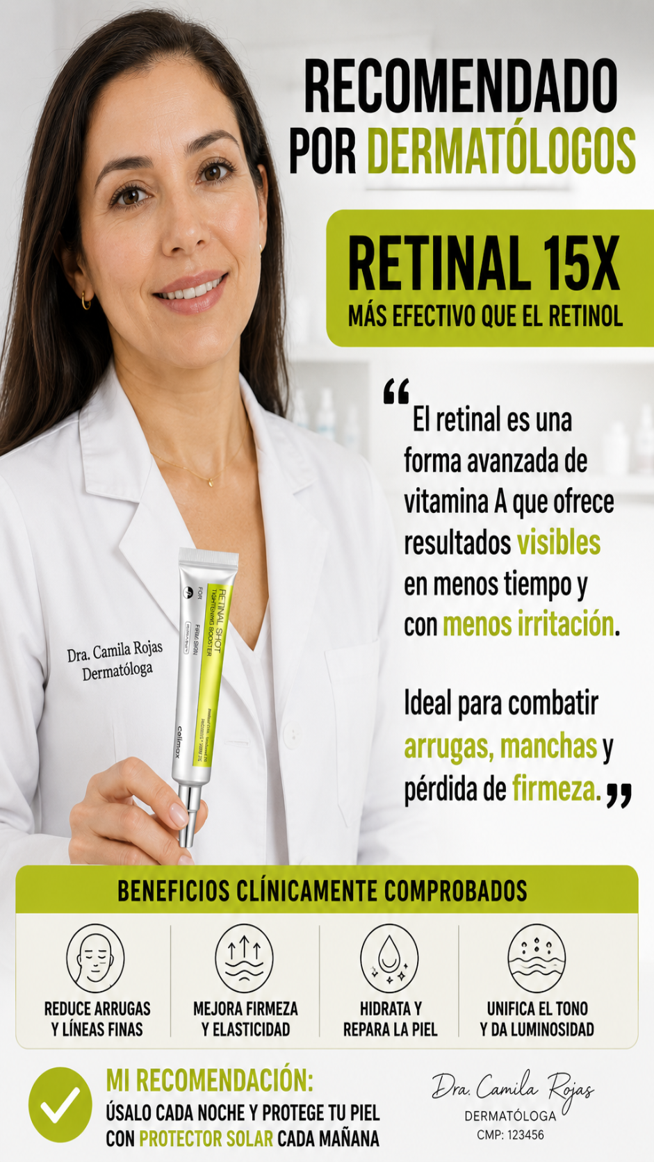 Celimax Original® Crema Facial Antiarrugas Premium con Retinal 15 ml