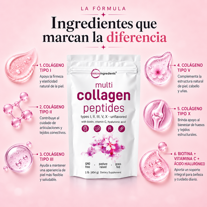 5 tipos de colágeno Belleza desde dentro💗