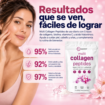 5 tipos de colágeno Belleza desde dentro💗