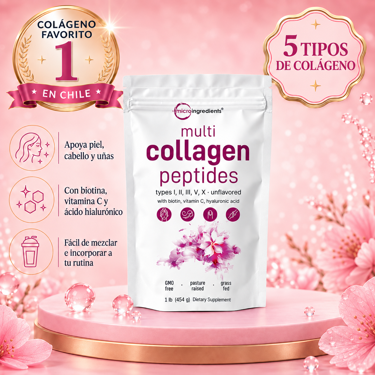 5 tipos de colágeno Belleza desde dentro💗